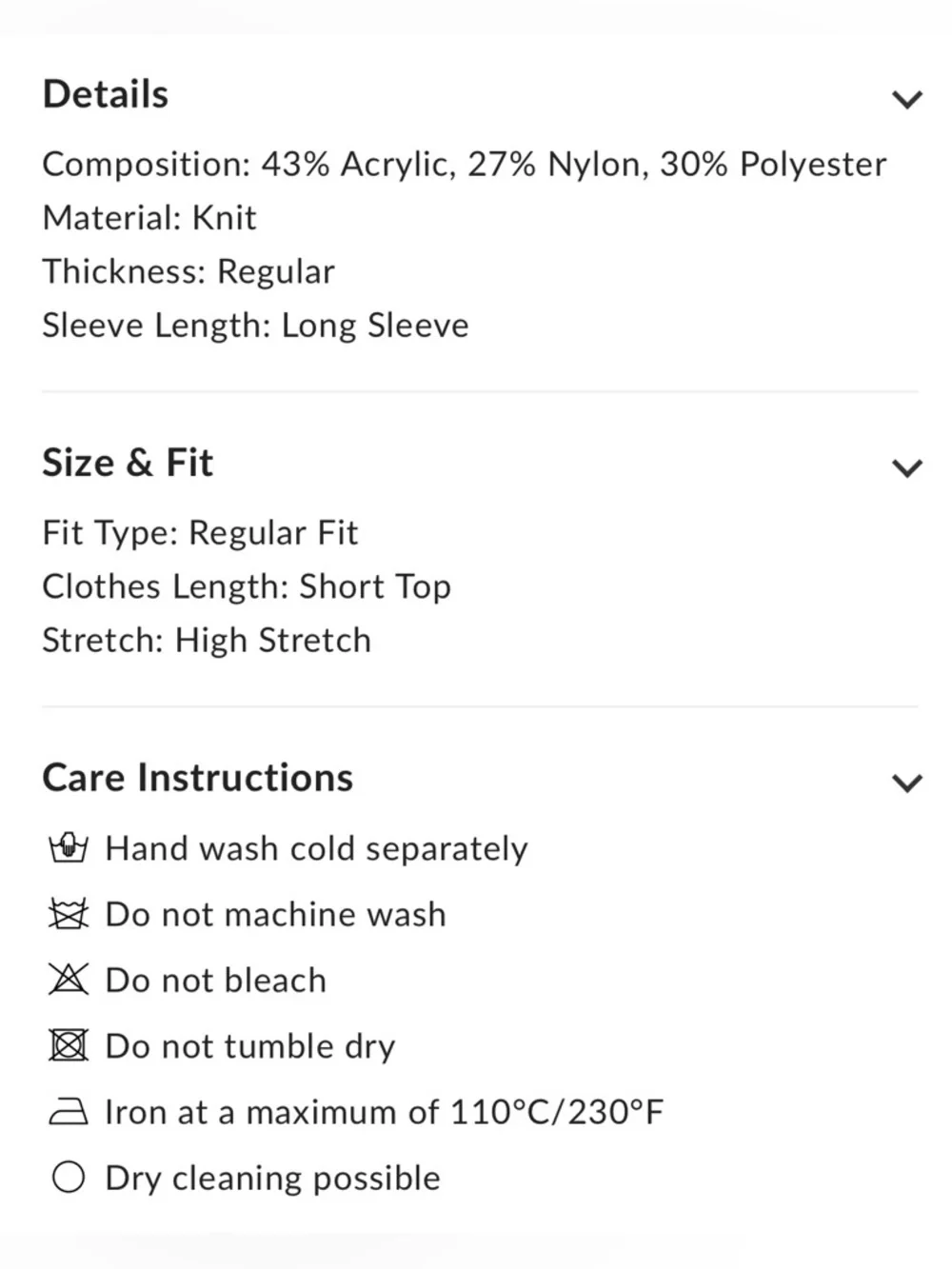 Commense Collared Metal Buckled Ribbed Cropped Sweater NWT Size L - Picture 7 of 8